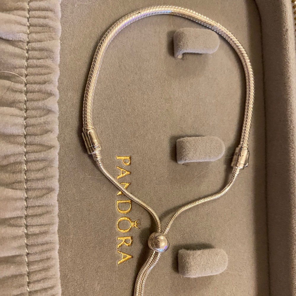 Pandora Sterling Silver Sliding Bracelet